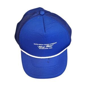 Dutch Bros Blue "Always Stoked" Banded Trucker Hat